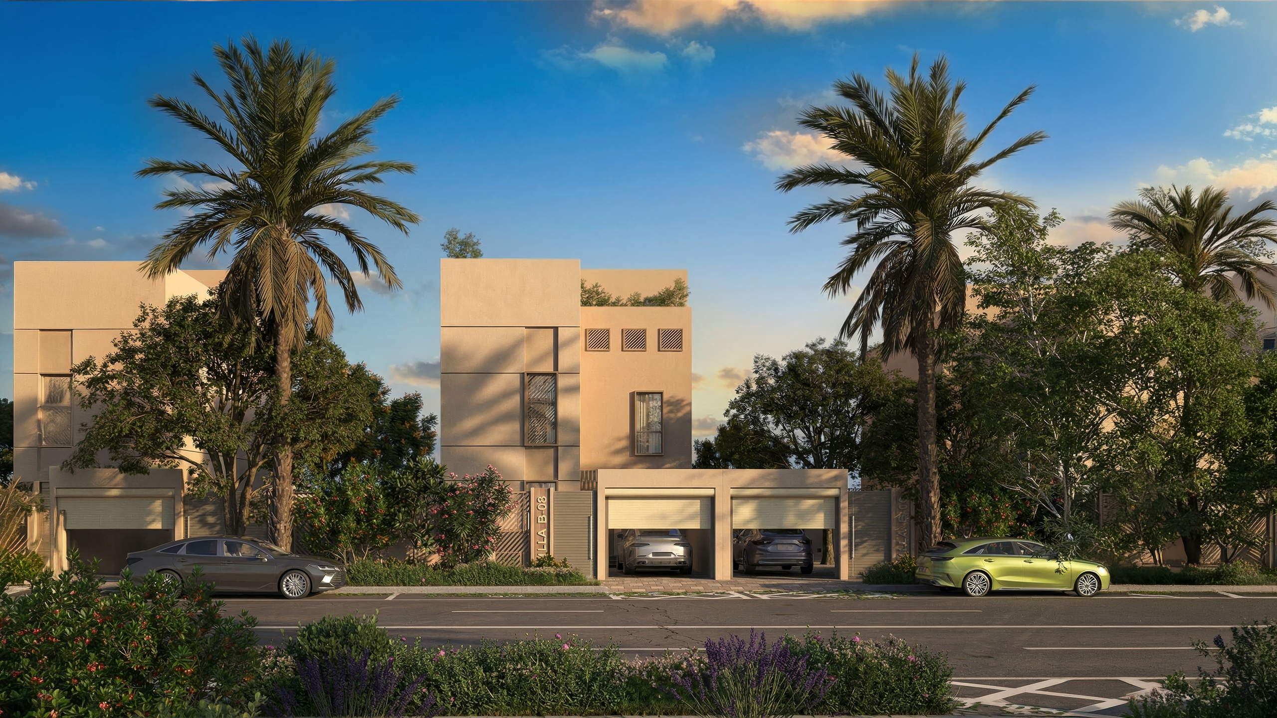 مجمع سكني من مشاريع التطوير الشامل